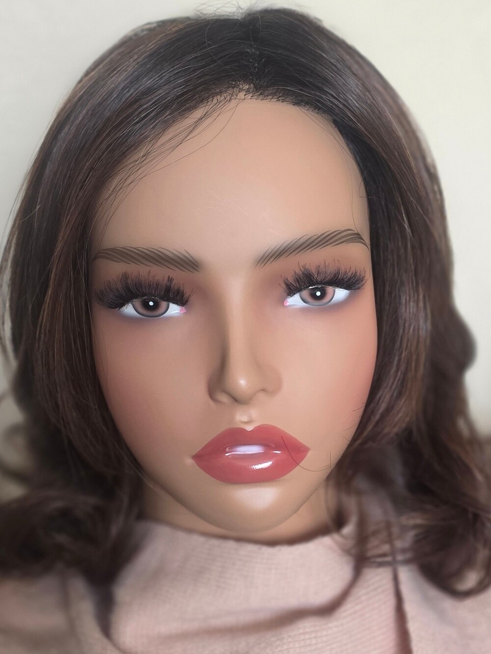 Scarlett Wig By Godiva's Secret Wigs In Cinnamon Toast- Disc- NWT